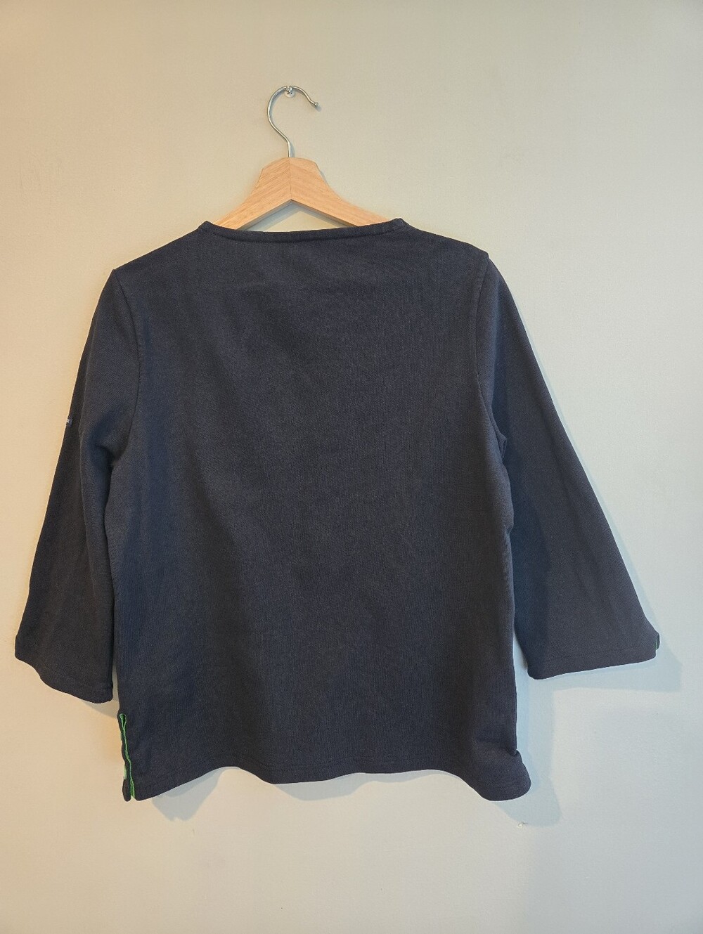 Saint James L’Atelier Cotton Knit Top US 10 Medium Made France Parisian - Picture 8 of 8